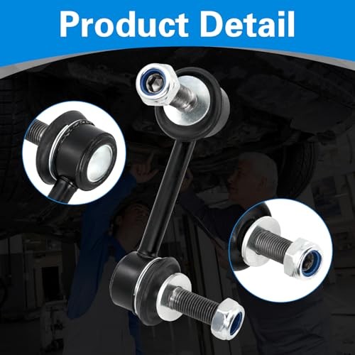 2 Pcs Front Stabilizer Sway Bar Links, Compatible with 2004-2007 Buick