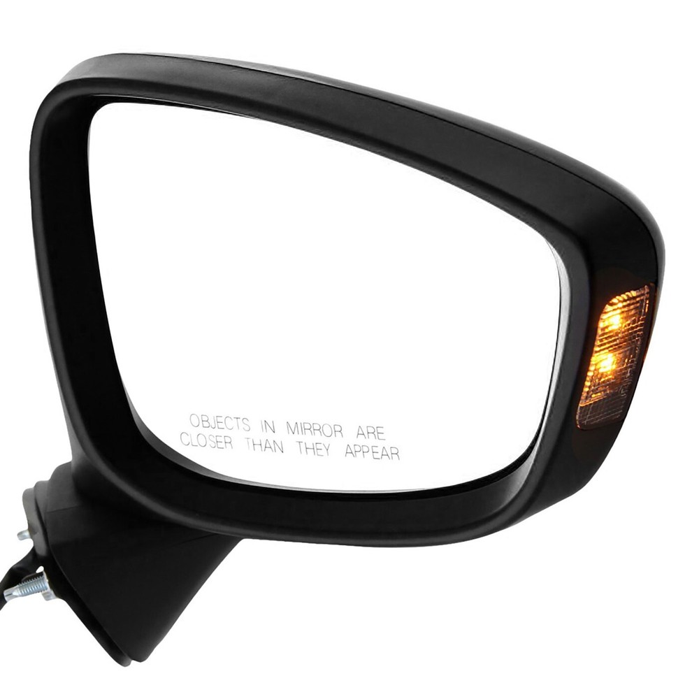 Power Mirror For 2013-2015 Mazda CX-5 Passenger Side Paintable OE Replacement