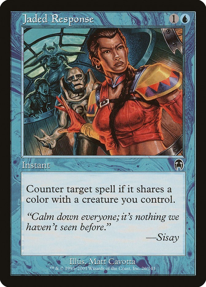 Jaded Response Apocalypse 26 MTG MP