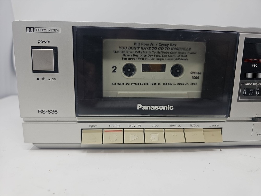 PANASONIC RS 636, cassette deck Player Recorder