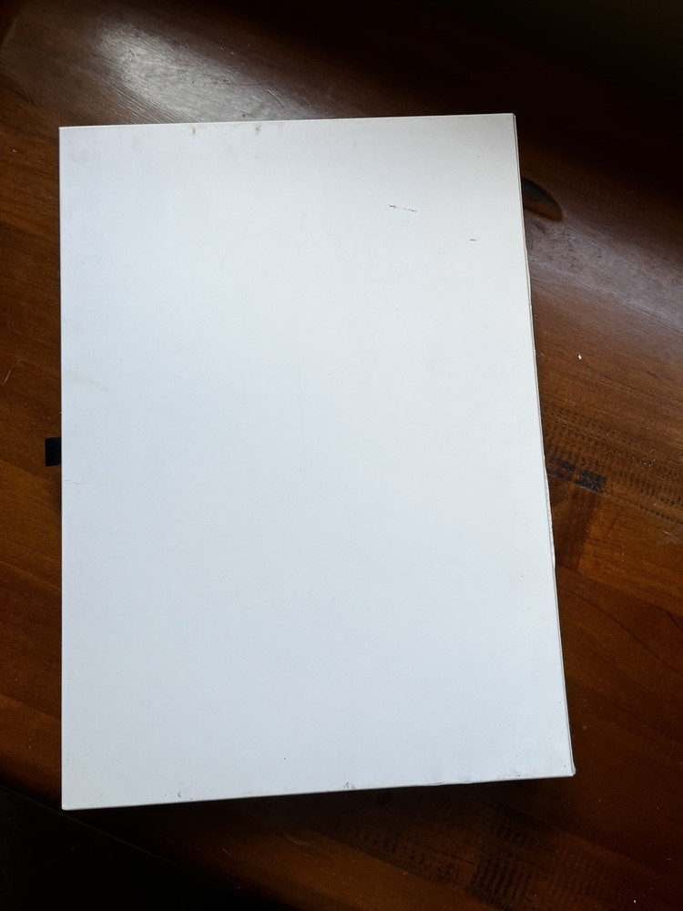 Lamborghini "The Choice" - GENUINE - Large White Presentation Box - Empty Box