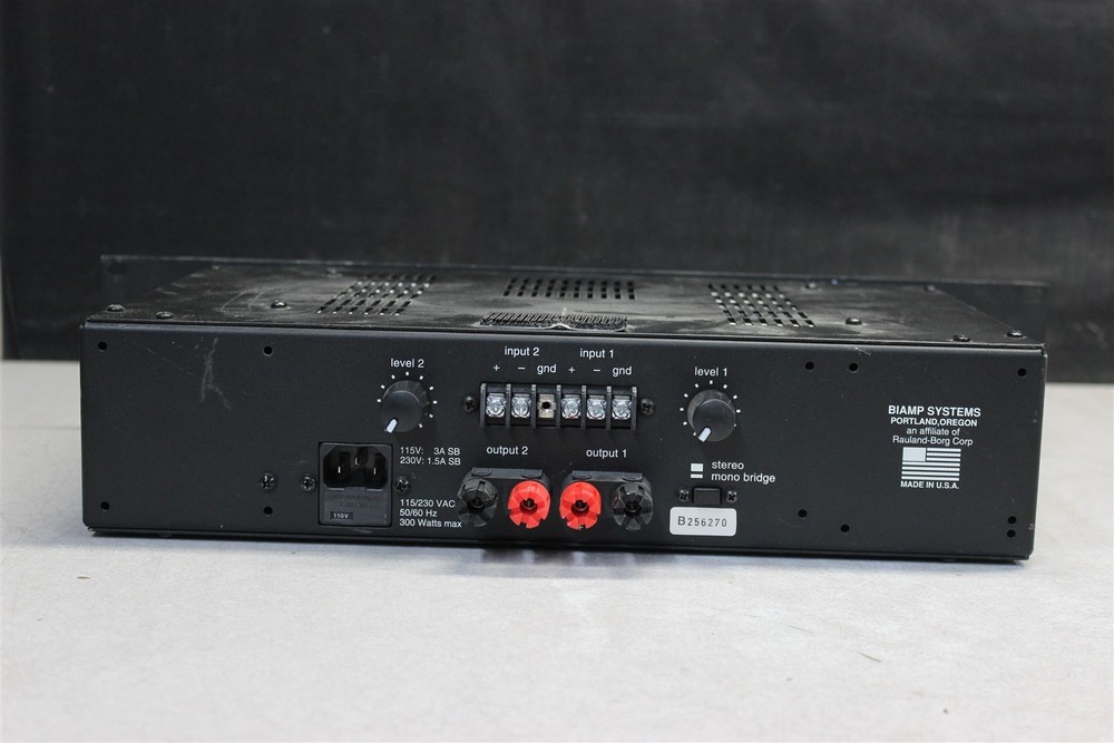 Biamp Systems CPA130 Power Amplifier
