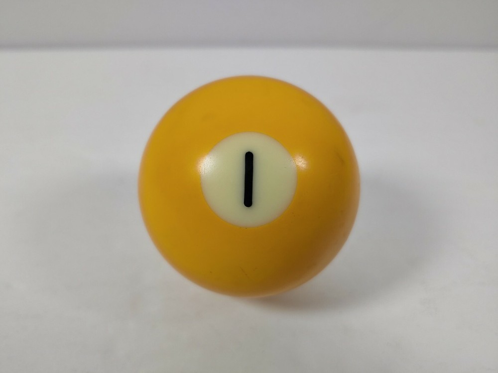 #1 Pool Ball 2 1/4" Replacement Billiard Unbranded