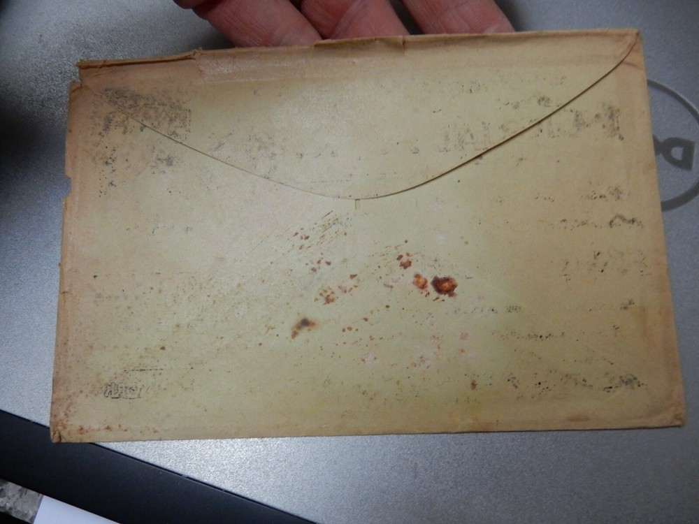 ENVELOPE Wimborne postcards TIRED AND EMPTY