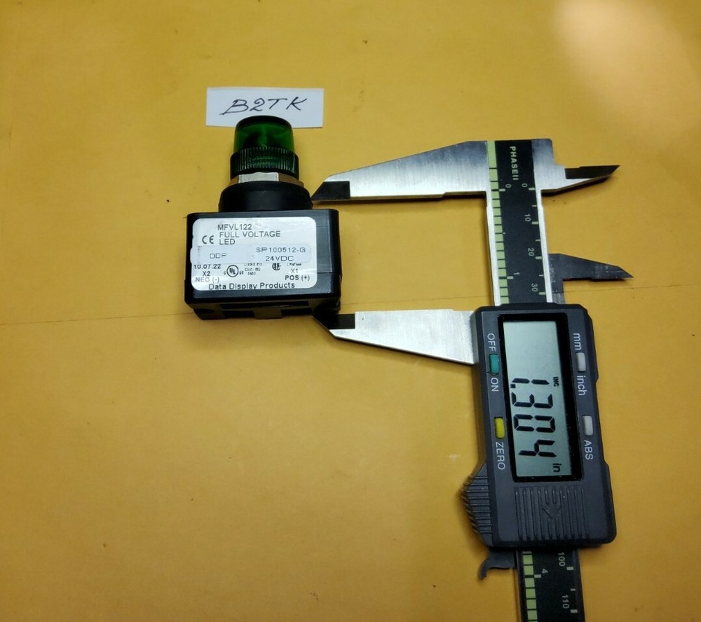 DATA DISPLAY PRODUCTS MFVL122 5/8" LAMP INDICATOR 24VDC