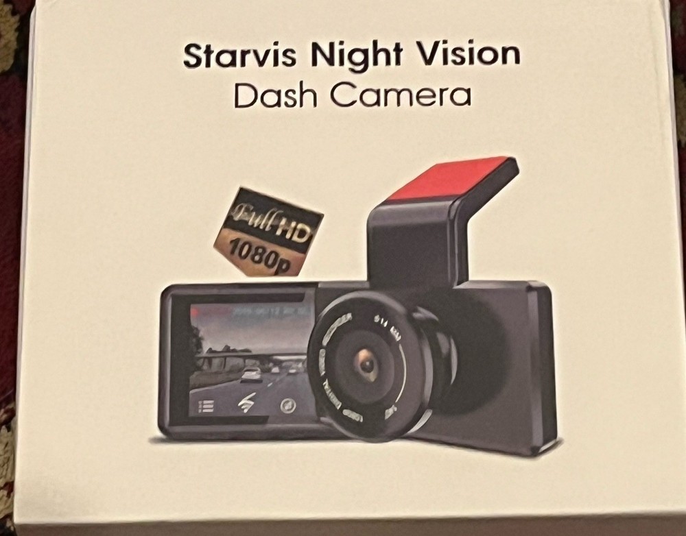 Starvis Dash Camera With Night Vision  NEW IN BOX