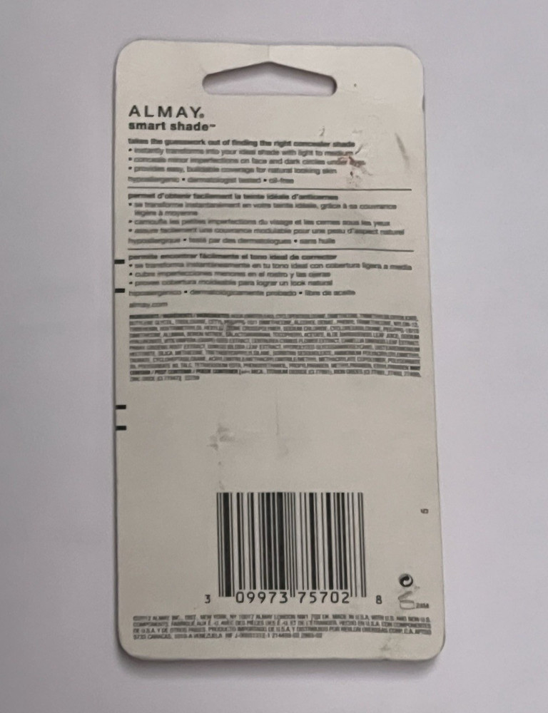 Almay Smart Shade Concealer, 020 Light / Medium, 0.37 fl oz