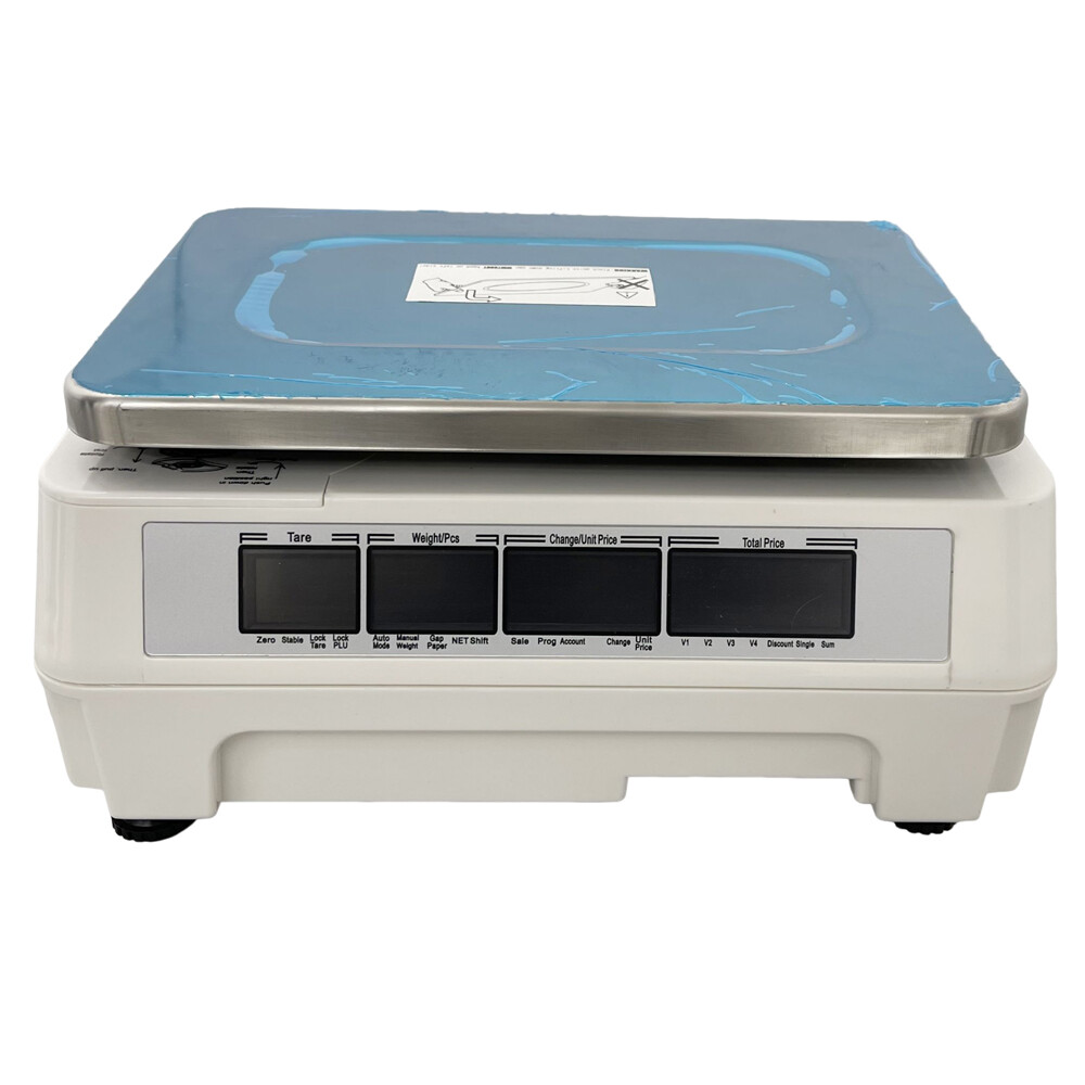 66lbs Print Electronic Scale Digital Price Computing Scale Thermal Printer 110V.