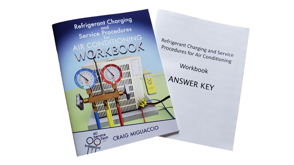 Refrigerant Charging and Service Procedures for Air Conditioning WORKBOOK