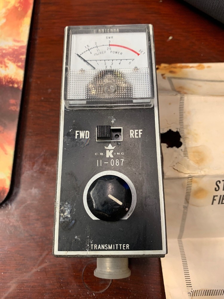 C.b. King Standing Wave Bridge And Field Strength Indicator 11-087 Transmitter