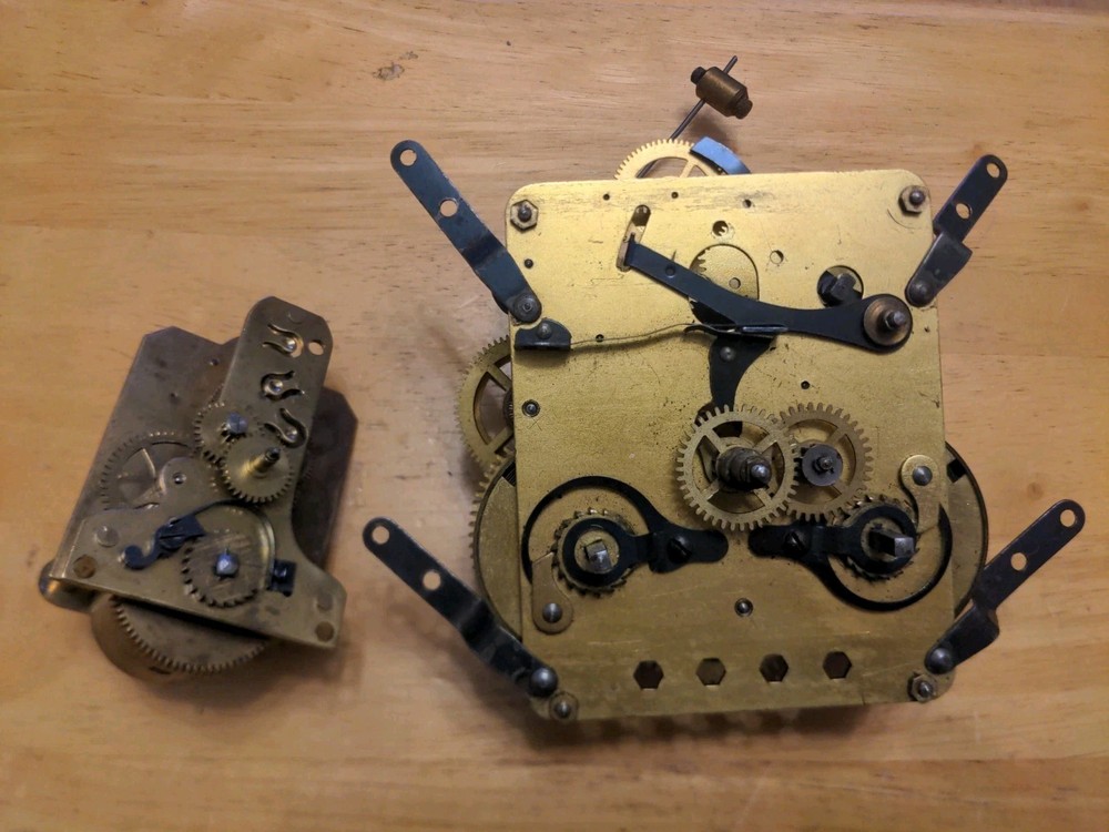 Two Clock Movements And A Platform Escapement