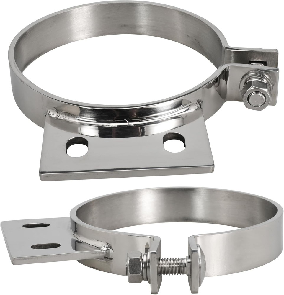 5" Stack Exhaust Clamp for Peterbilt 379 359 1987-1993 Replace 10294 (2)