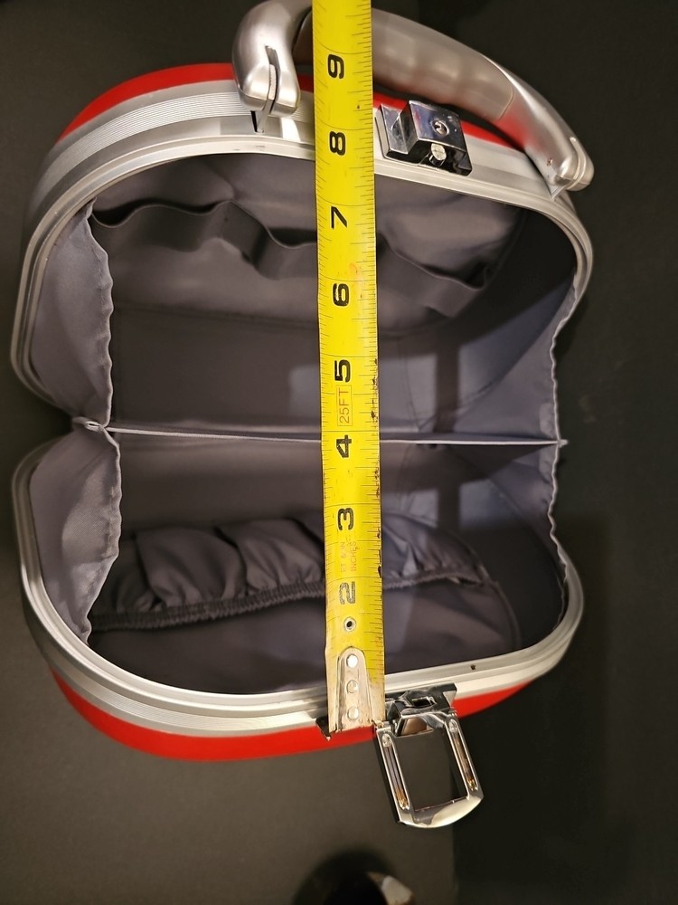 Classic Red Personal Carrying Mini Case Travel