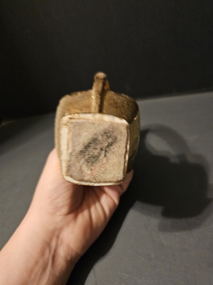 Ceramic Gold Color Pitcher 8"
