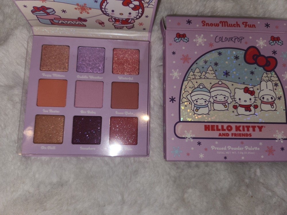 Hello Kitty Snow Much Fun Colourpop Make Up Set