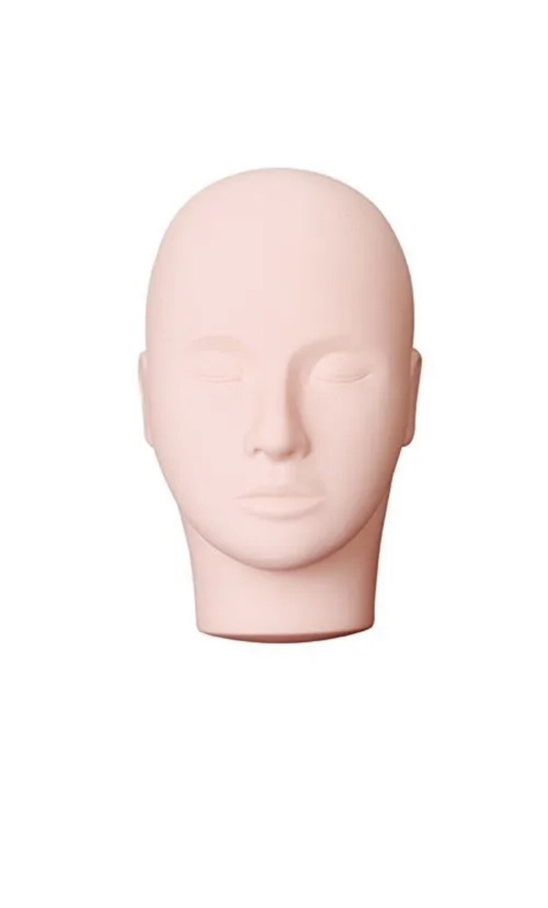 Pro Training Mannequin Flat Head Practice Make Up Eyelash Extensions (SB)