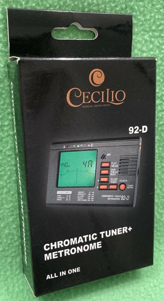 Cecilio Model 92-D Chromatic Tuner + Metronome
