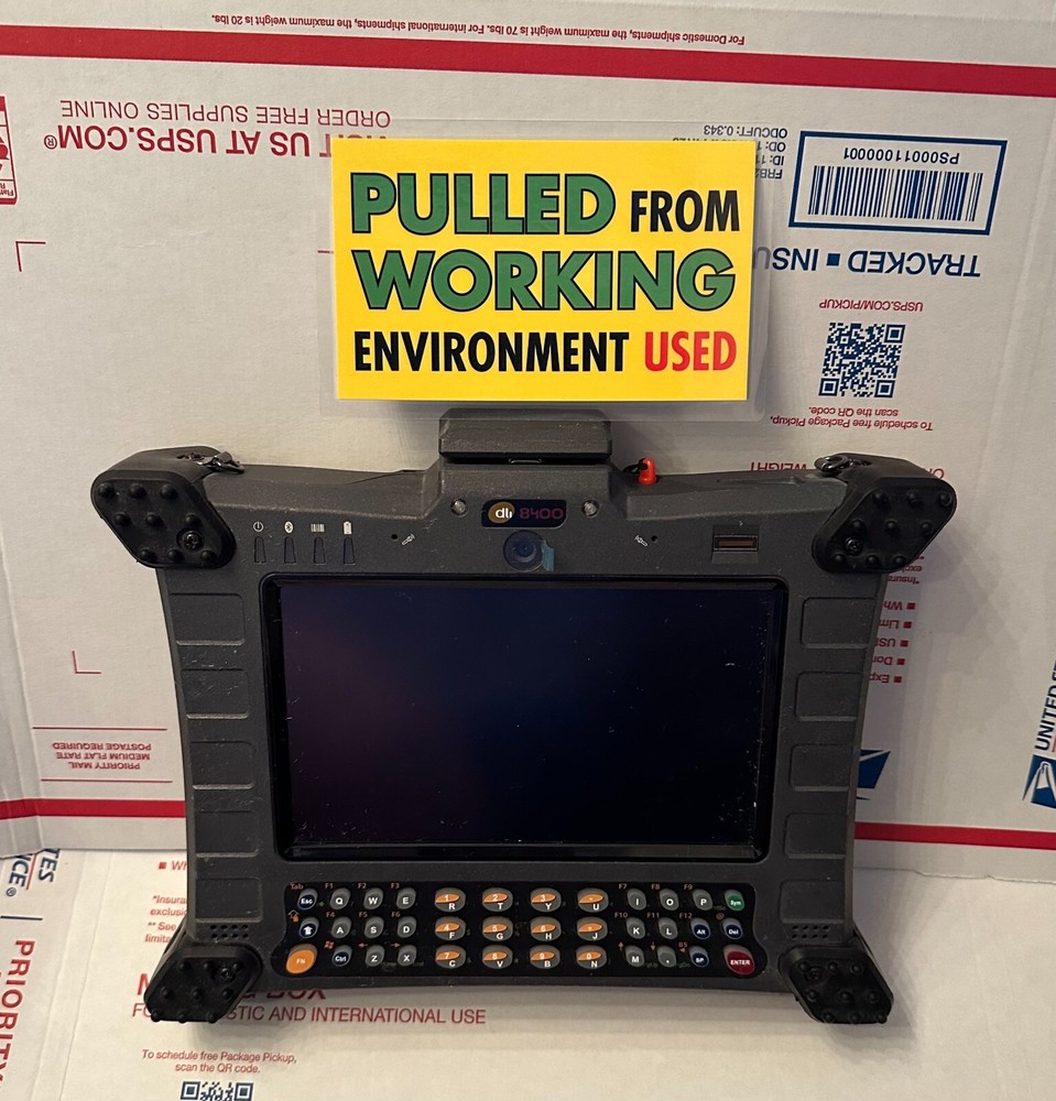 DLI 8400D Ultra-rugged Compact Tablet Computer Intel's Atom Processor - Working