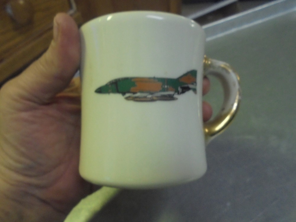 Vintage 334th Fighting Squadron R.E.D. coffee mug