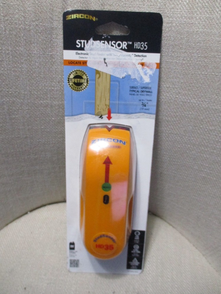 Zircon StudSensor HD35 Stud Finder NEW