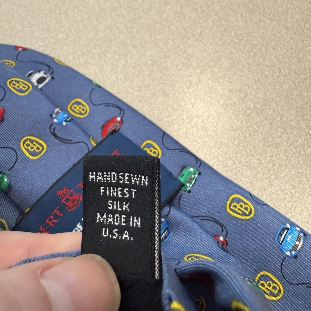 Robert Talbott 2004 Pebble Beach Concours d Elegance Vintage FERRARI Tie