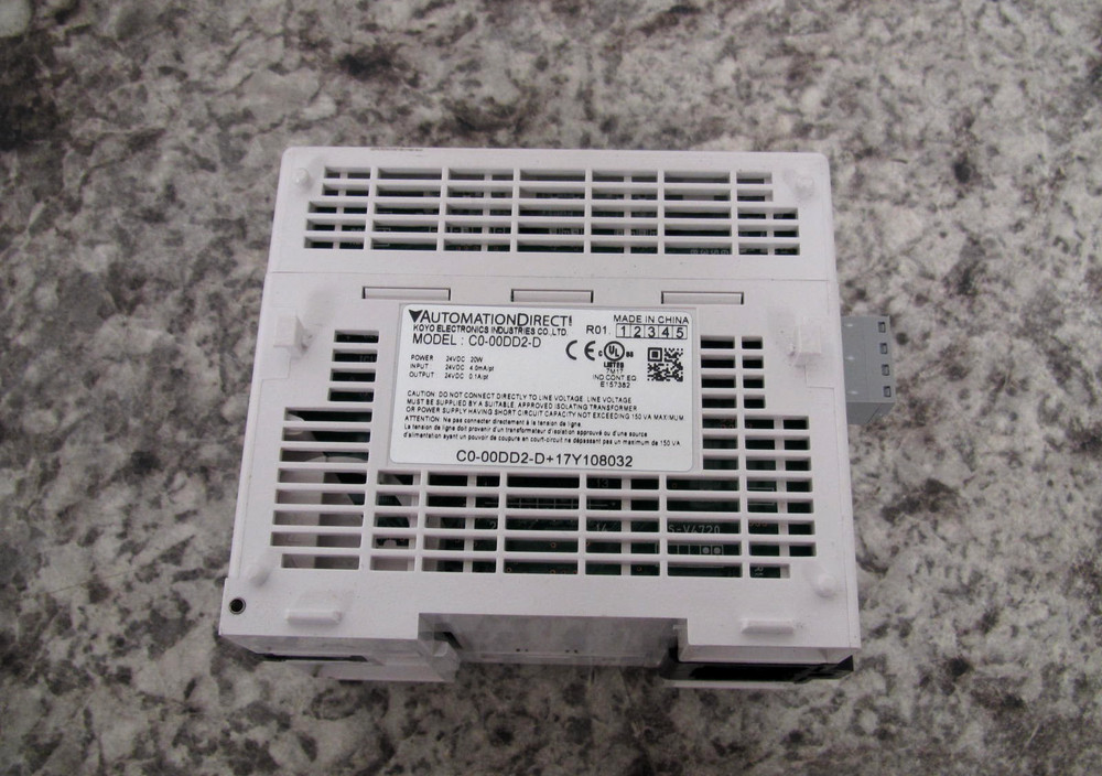 AutomationDirect / Koyo C0-00DD2-D CLICK PLC Programmable Controller Module Used