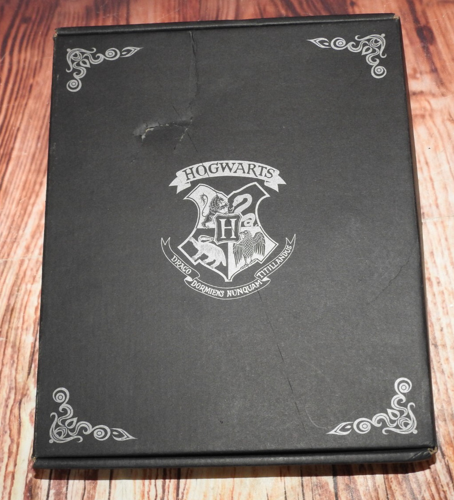 NEW Open Harry Potter Notebook A5 Courage Leather Notepad Journal Gryffindor