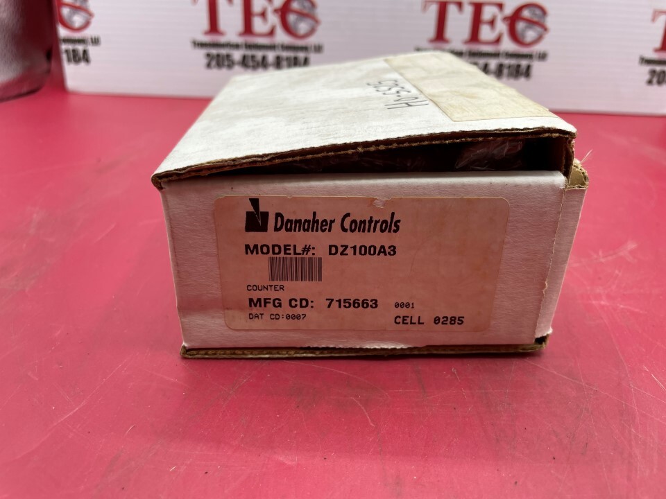 Danaher DZ100A3 Electronic Reset Counter