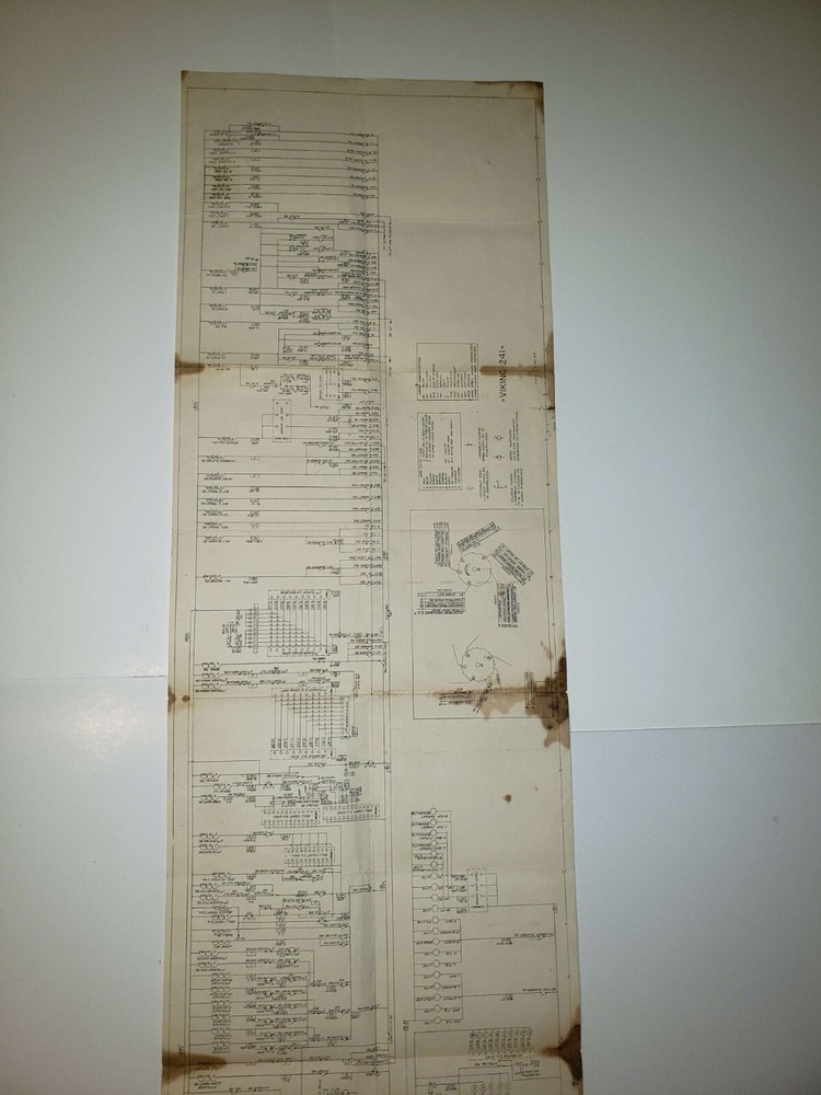 Williams VIKING (1960) Pinball Schematic