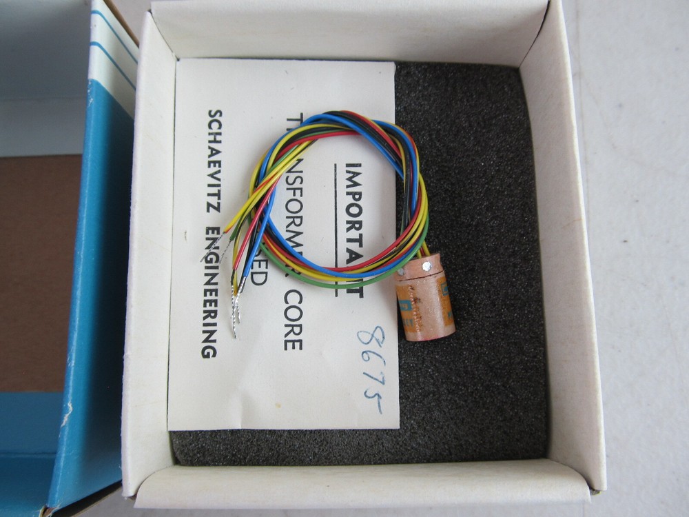 SCHAEVITZ ENGINEERING LINEAR VARIABLE DIFFERENTIAL TRANSFORMER TYP 100ML
