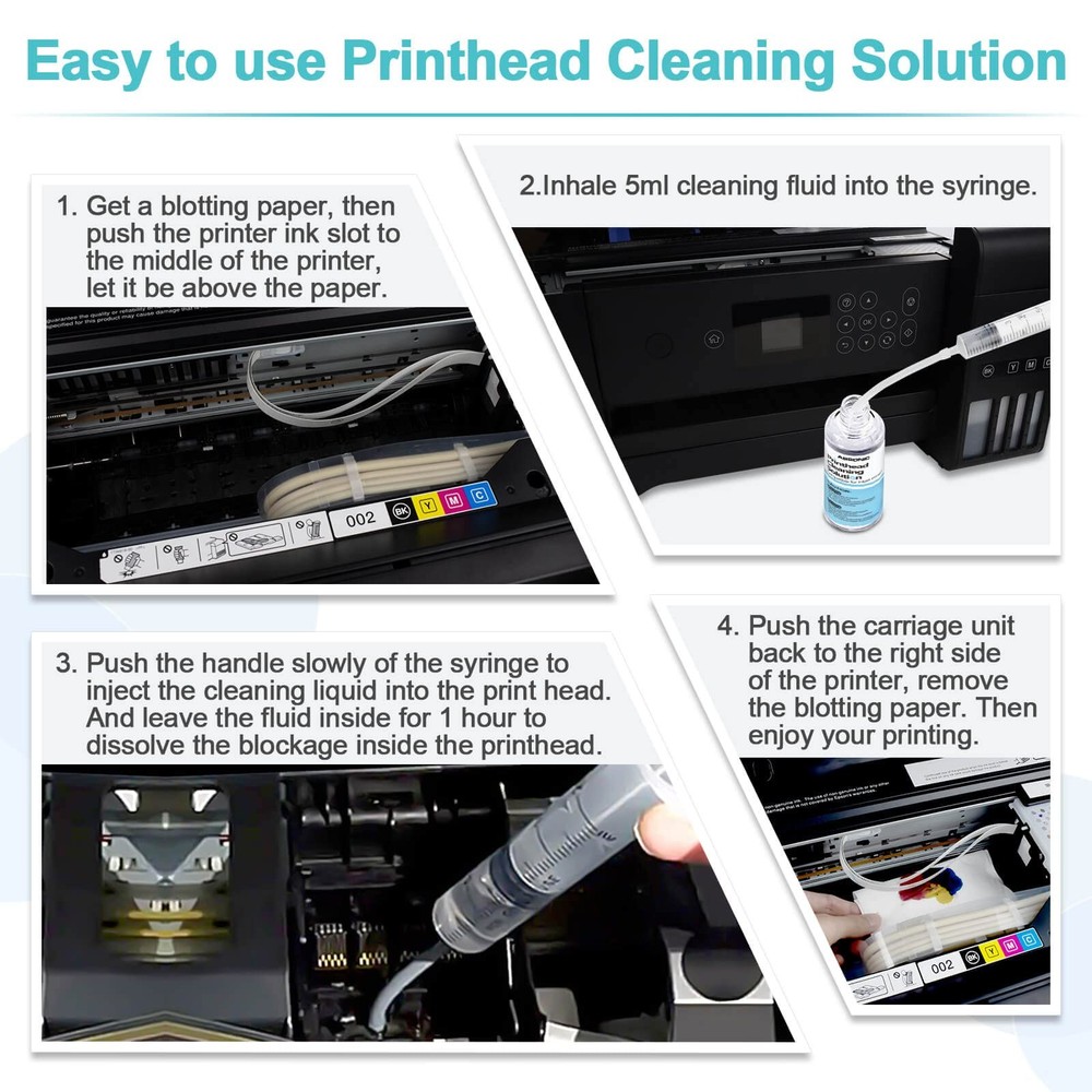 Printer printhead cleaning kit 100ml, Head Cleaning Kit 100mL
