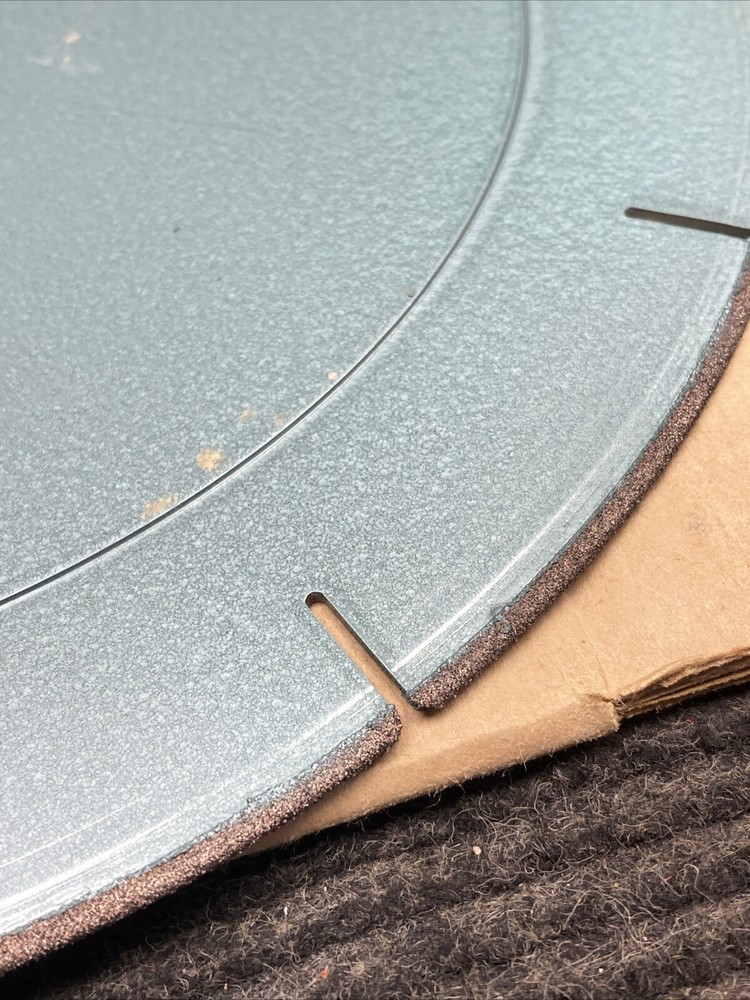 NOS DIA-CHROME Diamond Tip Saw Blade 12"