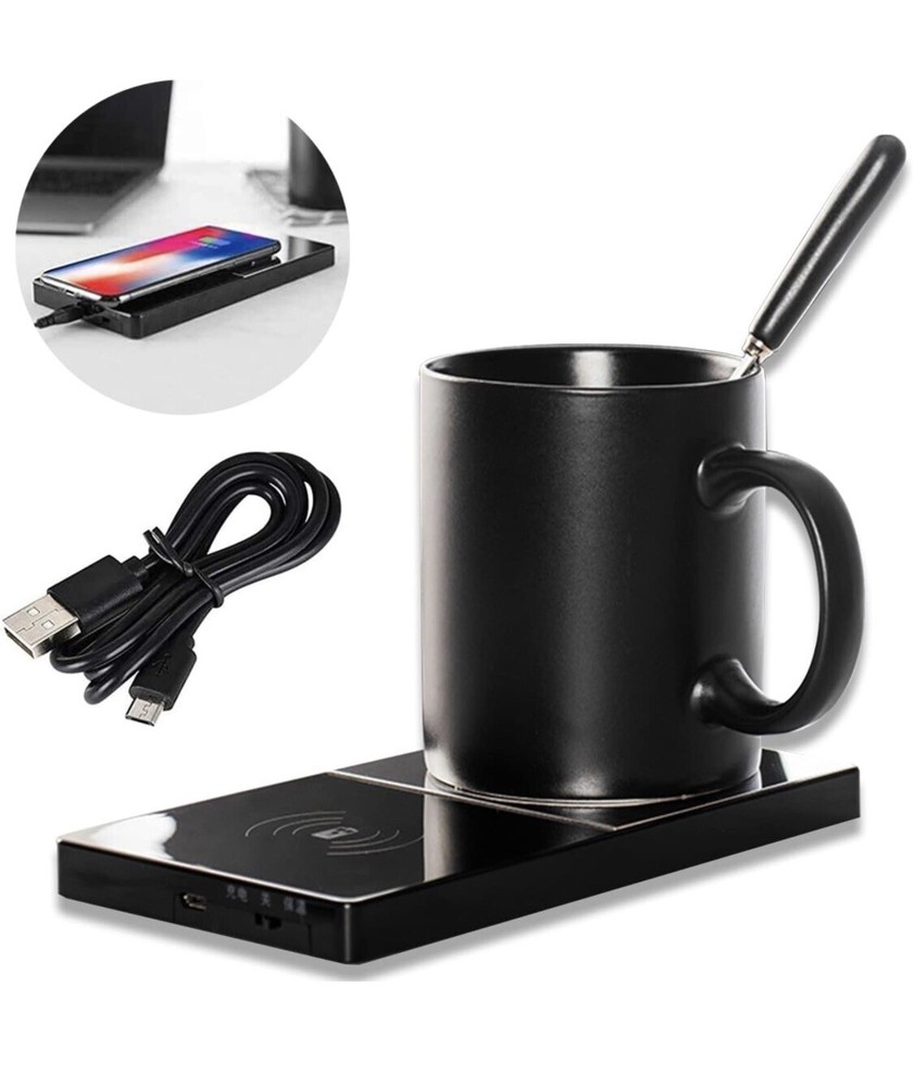 2 In 1 Coffee Cup Warmer And Phone Charge