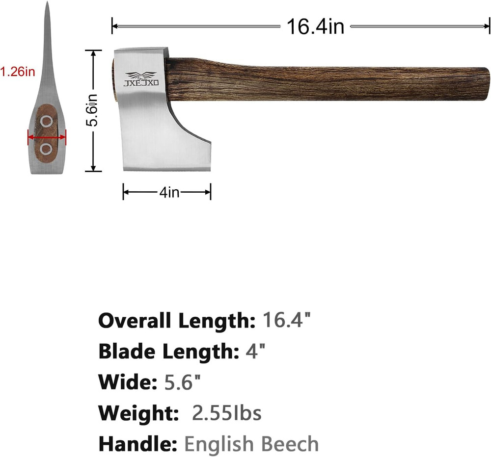 The Woopecker- 1Pack Professional Throwing Hatchet for Axe Throwing Competitions