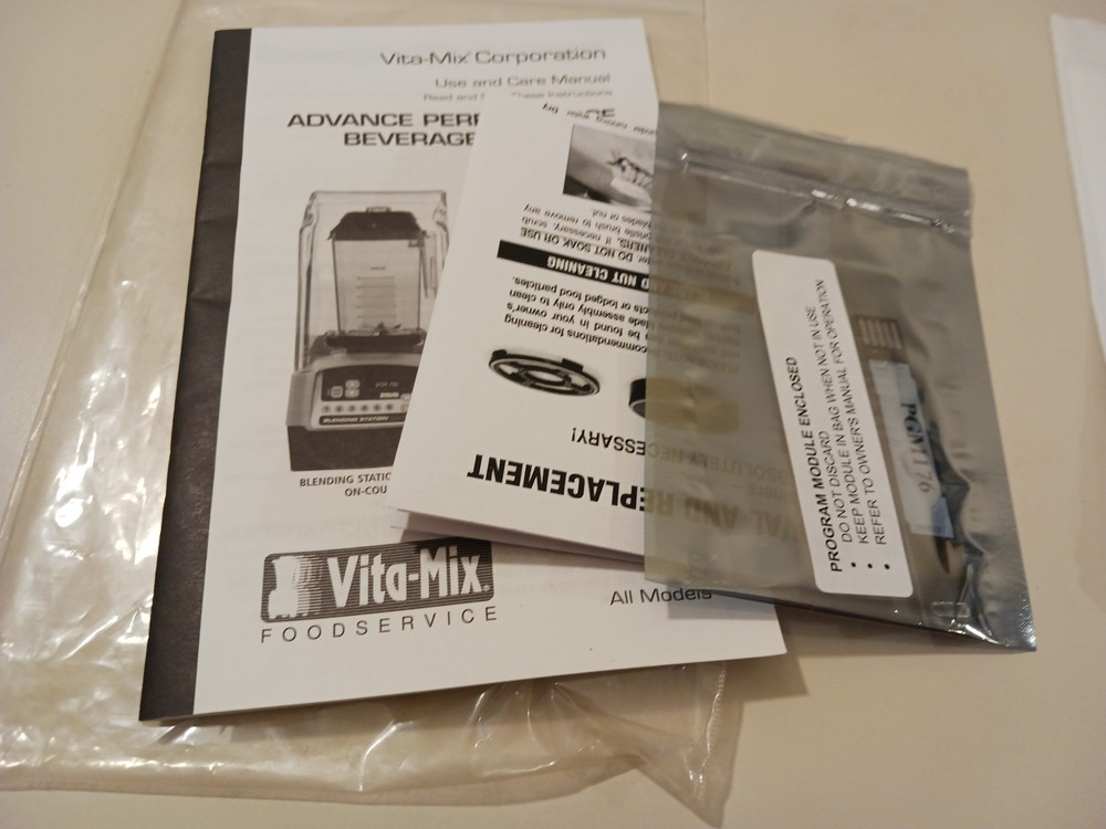 Vita Mix Drive Socket Program Chip PGM176 Set Genuine OEM Part 2006 XGN004
