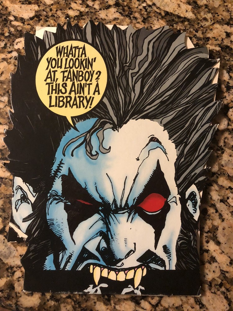 Lobo Counter Display 1990 Never Assembled
