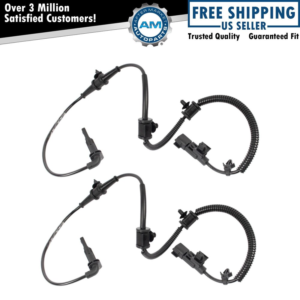 Front ABS Wheel Speed Sensor Set Fits 2010-2013 Buick LaCrosse 2011-2013 Regal