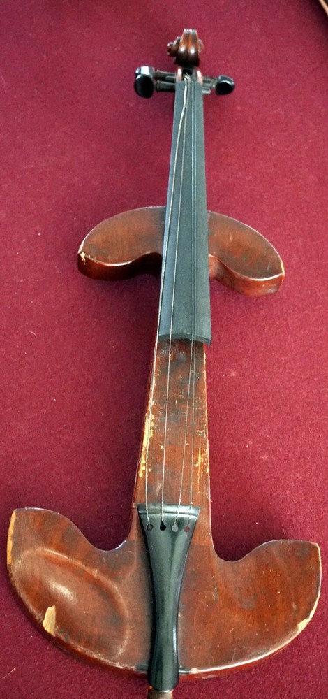 19th  Century  Mute/Practice Violin          **Rare Find**