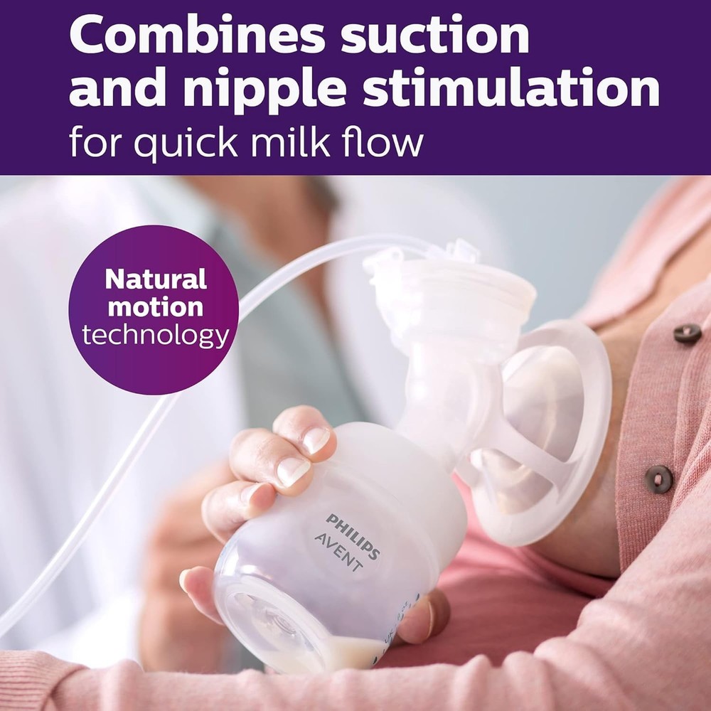 Philips Avent Single Electric Breast Pump Advanced, with Natural Motion