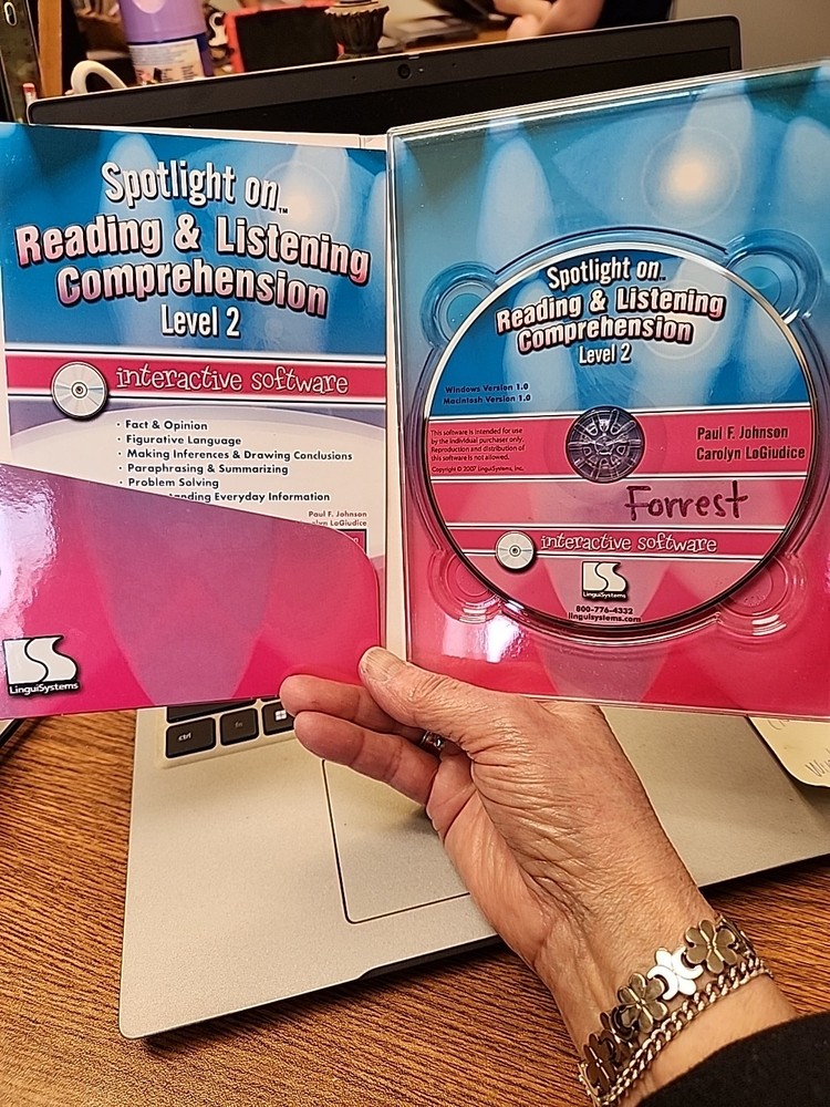 2 Linguisystems READING COMPREHENSION Speech Language Therapy CD-ROM