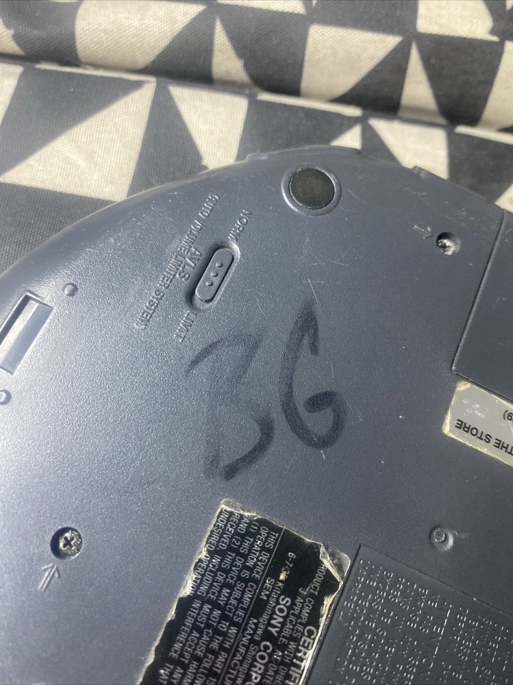 SONY DISCMAN ESP D-E307CK - Not Tested - Read Description