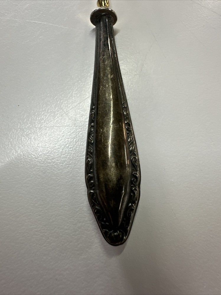 Antique Silver 835 5” Long, 12.2g