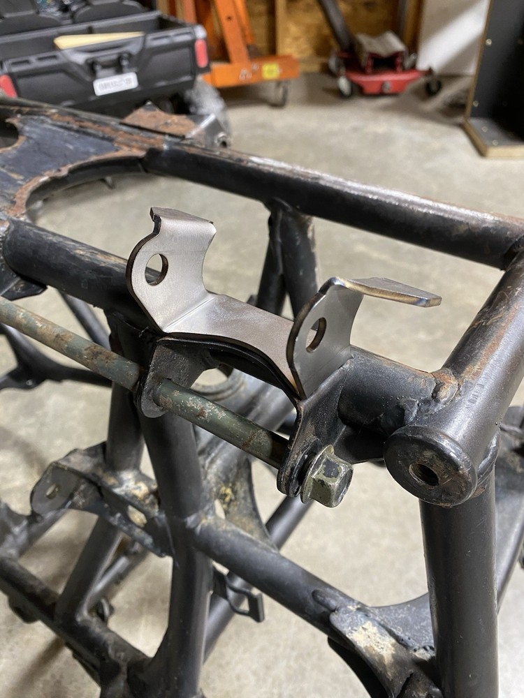 Yamaha Banshee A-Arm Weld On Frame Mount