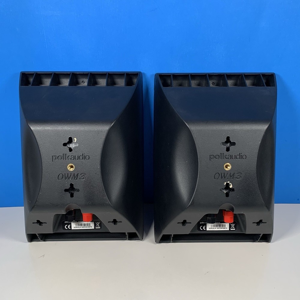 Polk Audio OWM3 (BK) Pair Multi-purpose Speakers