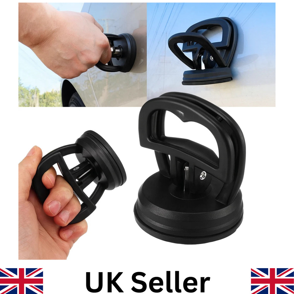 Car Dent Puller Suction Cup Body Panel Repair Tool Small Ding Remover Black