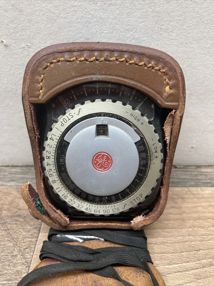 Exposure Meter General Electric Type PR-1 w/ Leather Case