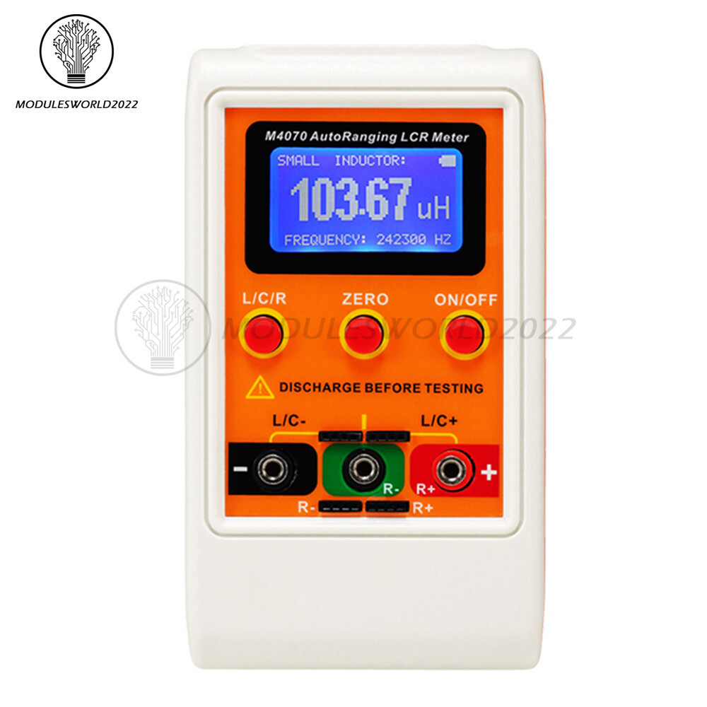 Handheld M4070 Auto Ranging LCR Meter Capacitance Inductance Resistance Tester