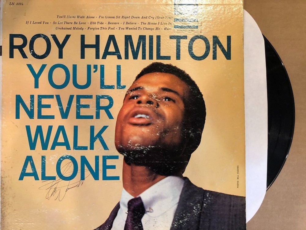 Roy Hamilton- Signed Record Album