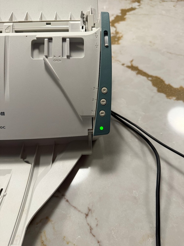 Canon imageFORMULA DR-2010C Document Scanner | USB | Windows Only | Powers On