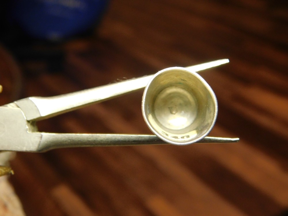 (42A) Sterling Silver Sewing Thimble